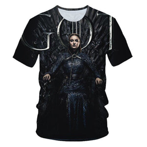 Iron throne-night king T-shirt