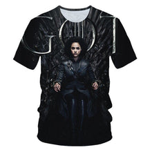 Load image into Gallery viewer, Iron throne-night king T-shirt