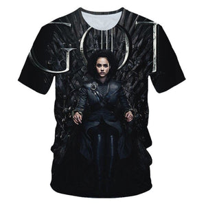 Iron throne-night king T-shirt